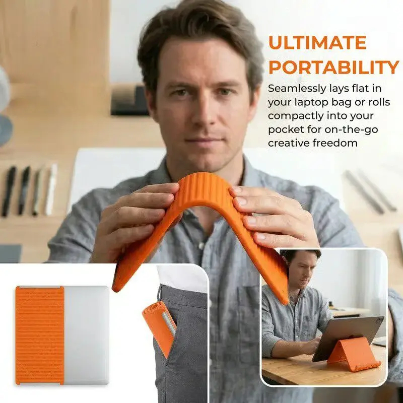 Travel Accessories Iphone - Soporte Plegable de Silicona para Teléfonos,