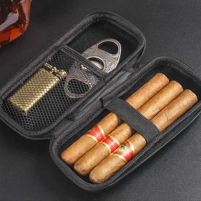 Travel Packing Accessories - Estuche portátil para cigarros de EVA,
