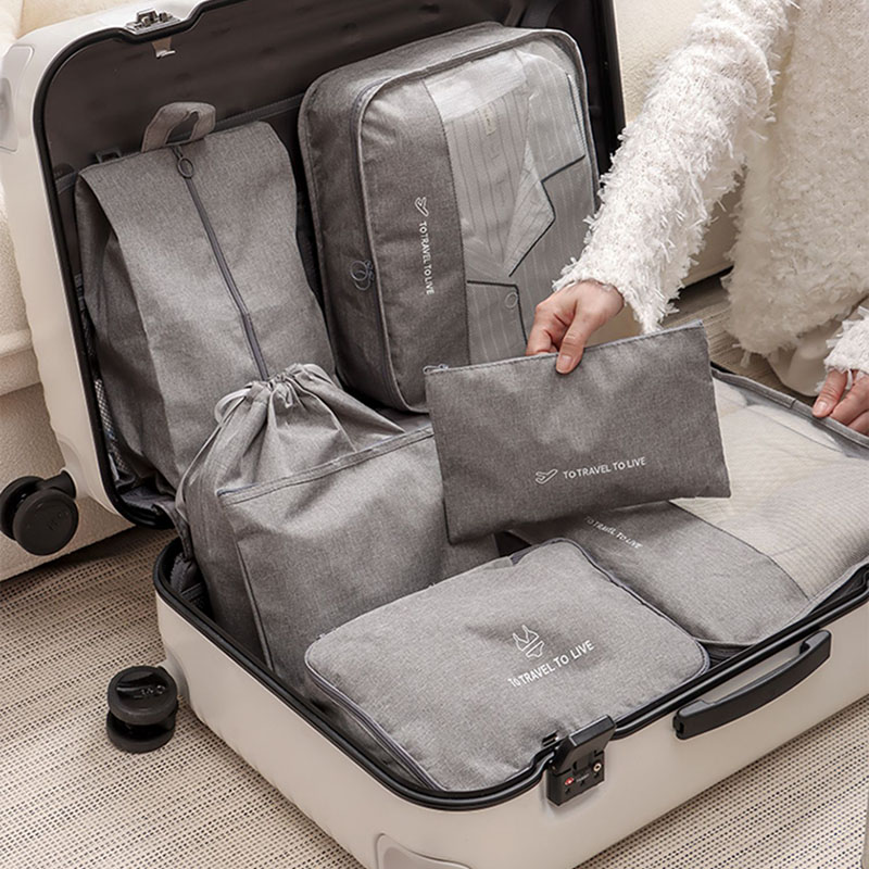 Travel Accessories Packing Cubes - Juego de 7 cubos organizadores de