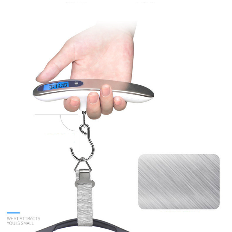 Luggage Scale Hanging - Báscula portátil con pantalla LCD Digital,