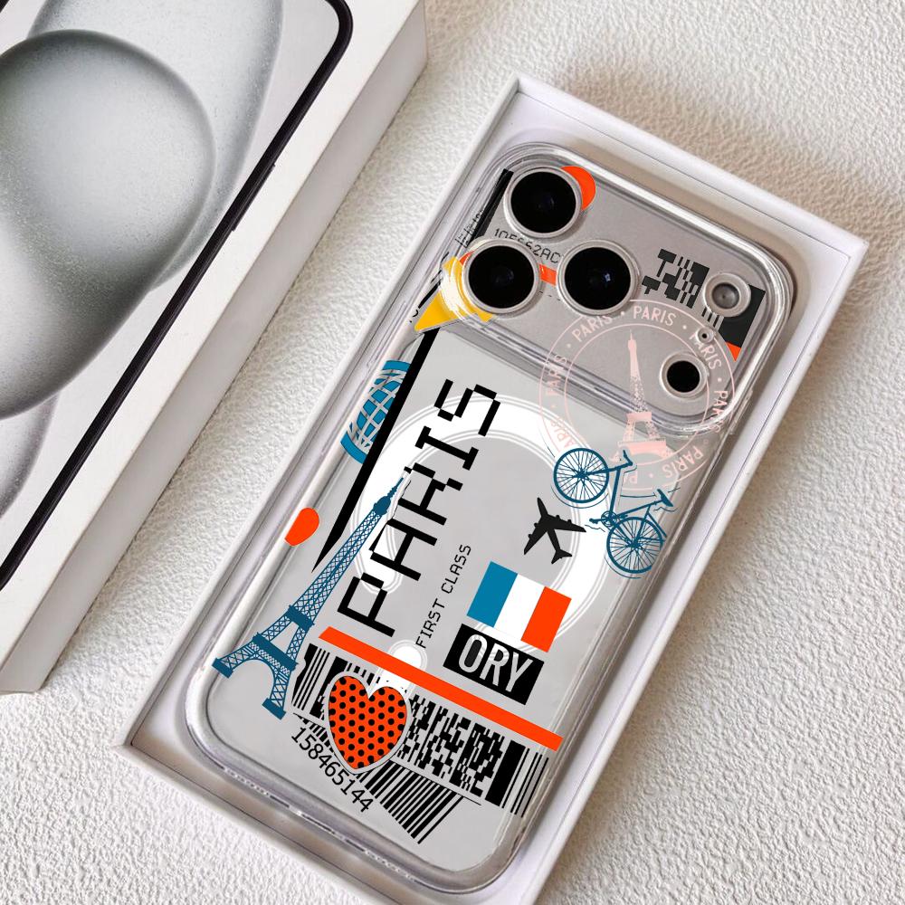 Travel Accessories Iphone - Funda para Teléfono con Diseño de
