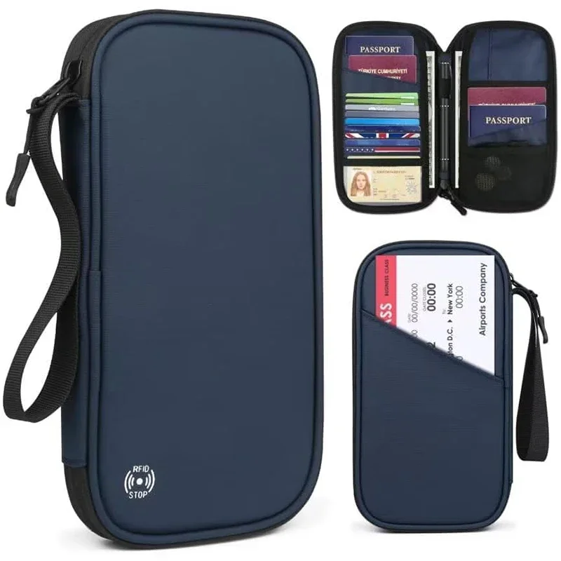 Travel Accessories Wallet - Funda ligera para pasaporte de viaje