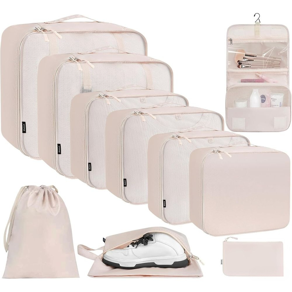 Travel Accessories Packing Cubes - Juego de 8/10 Cubos de Embalaje