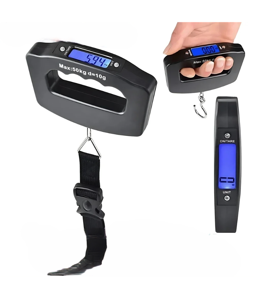 Luggage Scale Hanging - Báscula Digital para equipaje de 50kg,