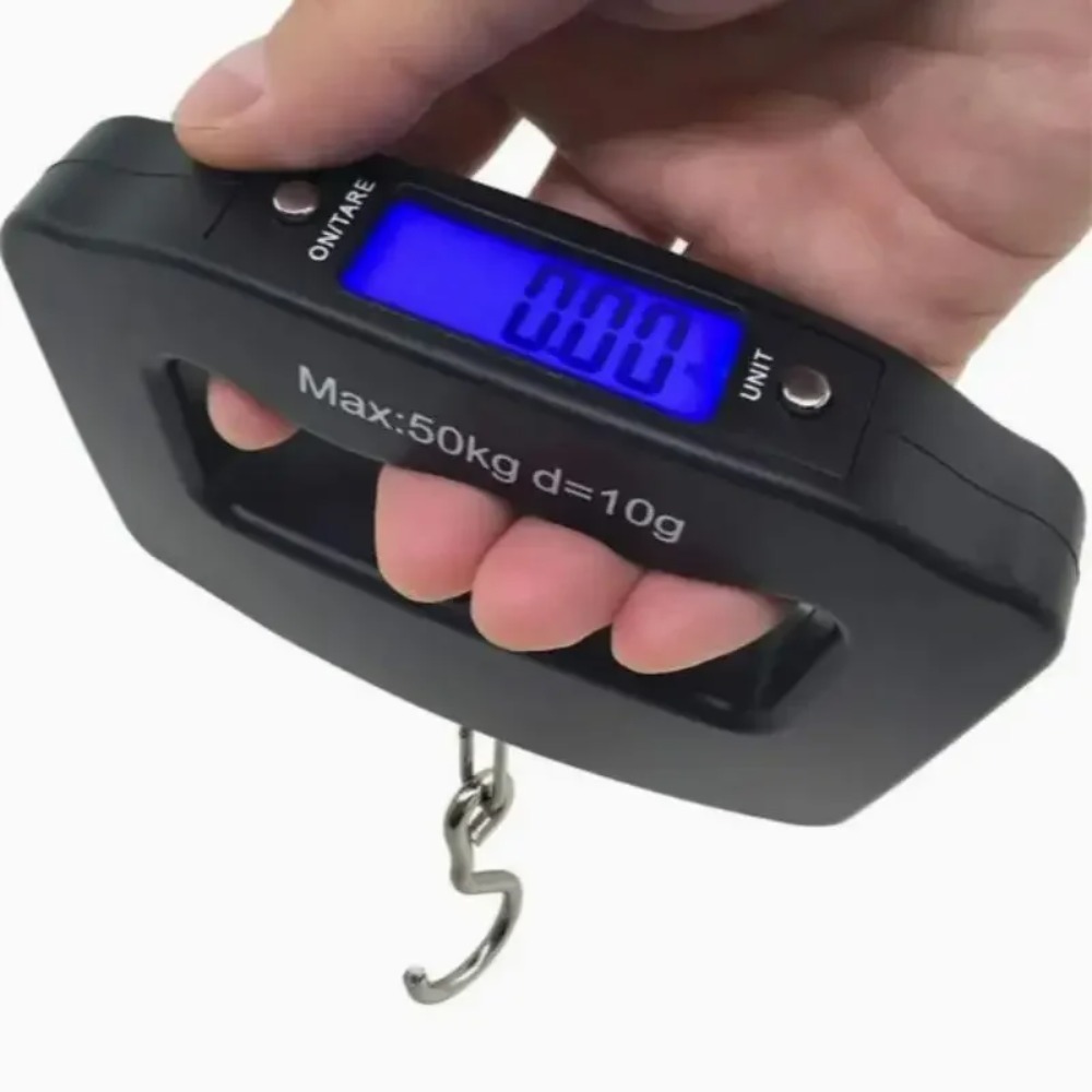 Báscula Digital Portátil de 50 - Luggage Scale Hanging reseña y precio