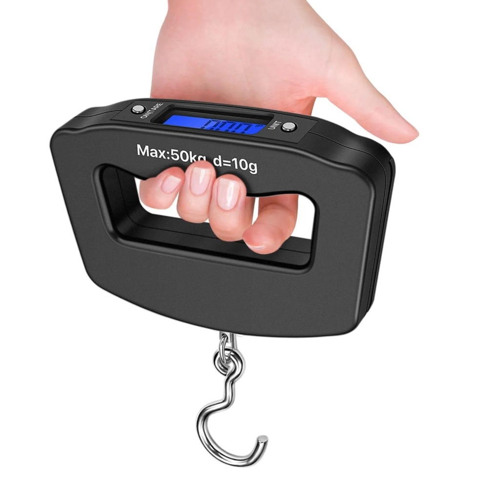 Báscula Digital Portátil de 50 - Luggage Scale Hanging reseña y precio