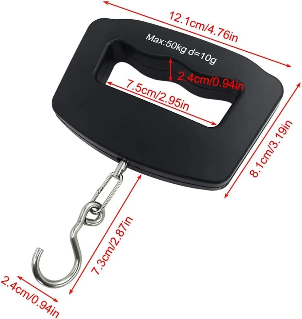 Báscula Digital Portátil de 50 - Luggage Scale Hanging reseña y precio