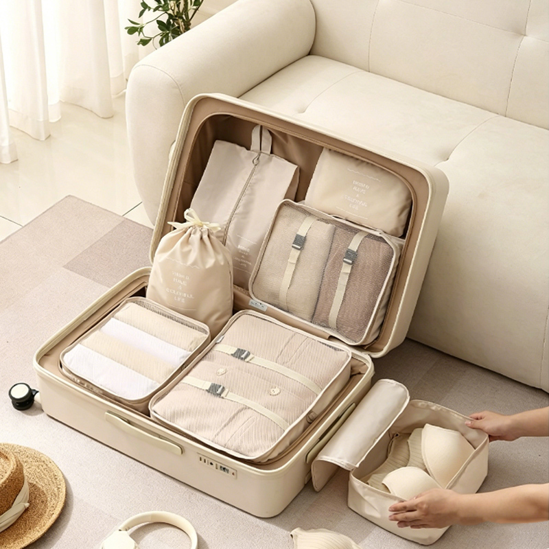 Juego de 7 Cubos de Embalaje - - Travel Accessories Packing Cubes reseña y precio