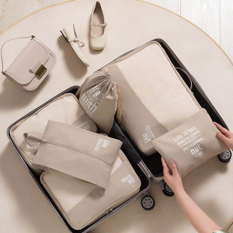 Juego de 6 Organizadores de Eq - Travel Accessories Packing Cubes reseña y precio