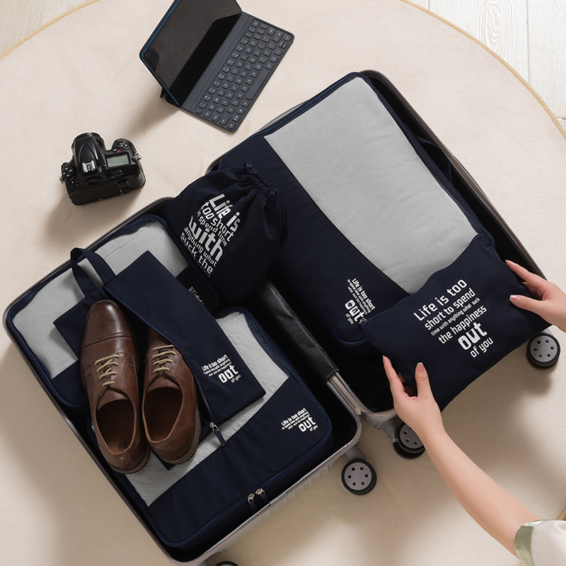 Juego de 6 Organizadores de Eq - Travel Accessories Packing Cubes reseña y precio
