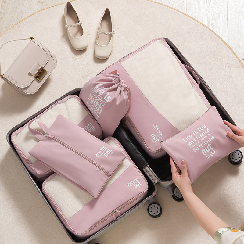 Juego de 6 Organizadores de Eq - Travel Accessories Packing Cubes reseña y precio