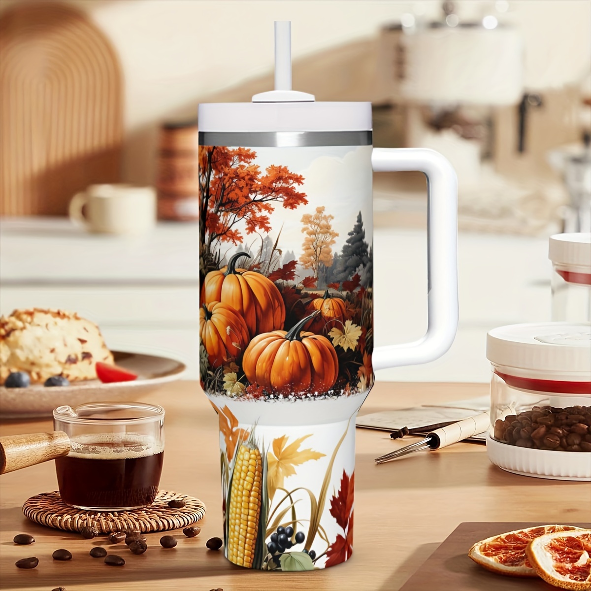 1 vaso térmico de 40 oz con di - Travel Accessories Gift Ideas reseña y precio