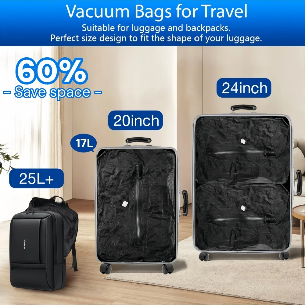 Bolsas de Almacenamiento al Va - Travel Accessories Packing Cubes reseña y precio