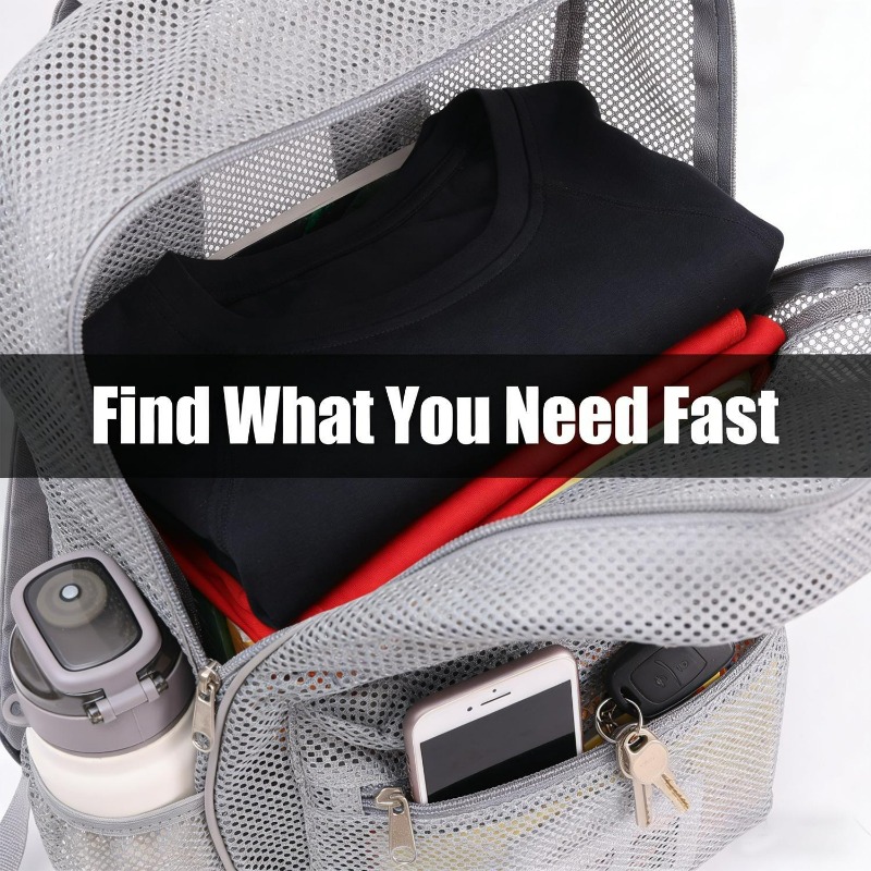 Mochila de malla transpirable, - Travel Packing Accessories reseña y precio