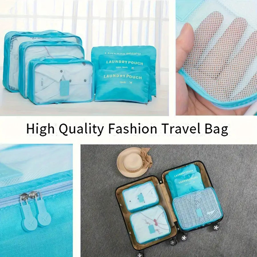 6 uds organizador de viaje bol - Travel Accessories Organizer Bag reseña y precio