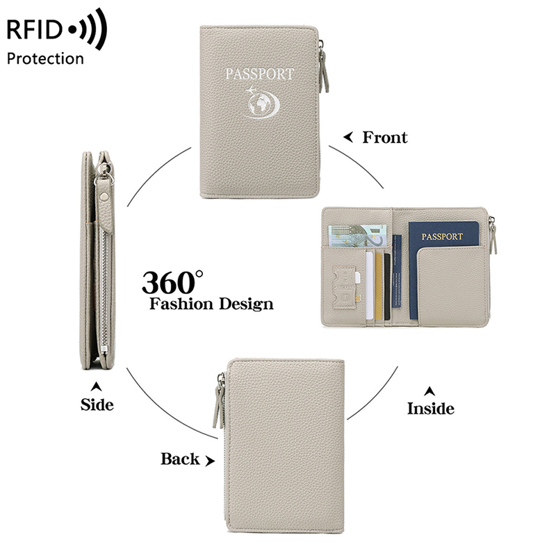 Porta Pasaportes Personalizado - Travel Accessories Wallet reseña y precio
