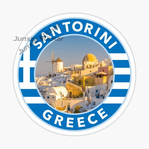 Pegatinas para coche de Santor - Travel Accessories Greece reseña y precio