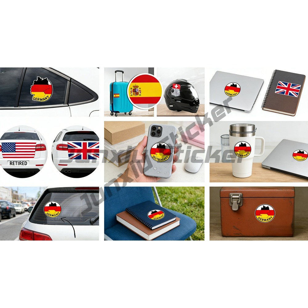 Pegatinas para coche con diseñ - Travel Accessories Rome reseña y precio