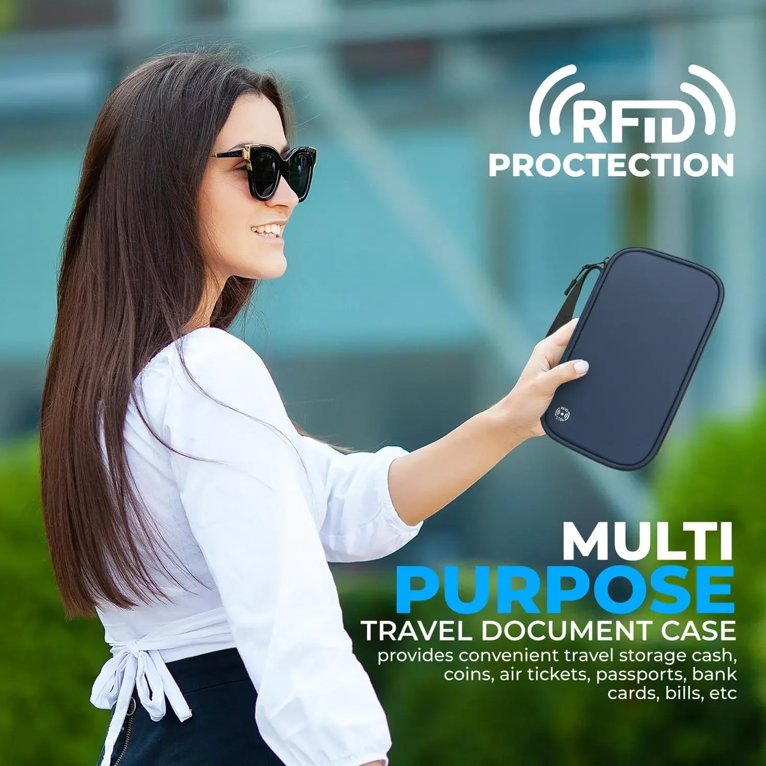 Funda ligera para pasaporte de - Travel Accessories Wallet reseña y precio