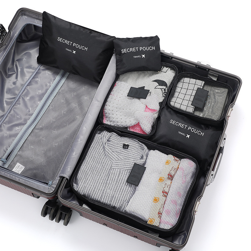 Juego de 6 bolsas de almacenam - Travel Accessories Packing Cubes reseña y precio