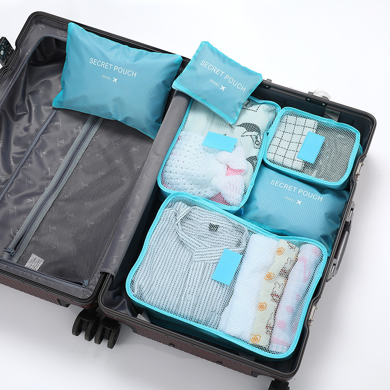 Juego de 6 bolsas de almacenam - Travel Accessories Packing Cubes reseña y precio
