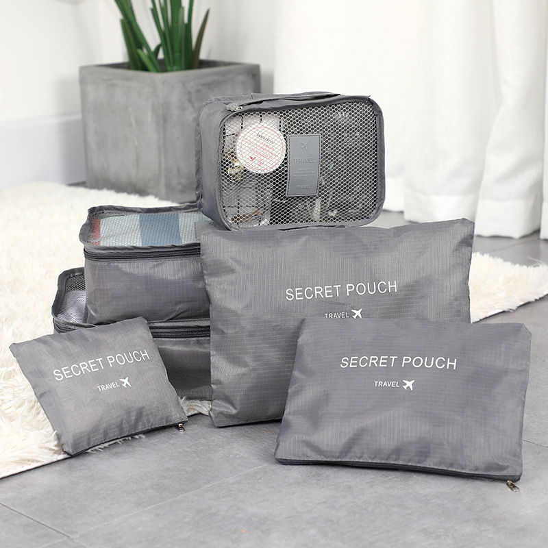 Juego de 6 bolsas de almacenam - Travel Accessories Packing Cubes reseña y precio