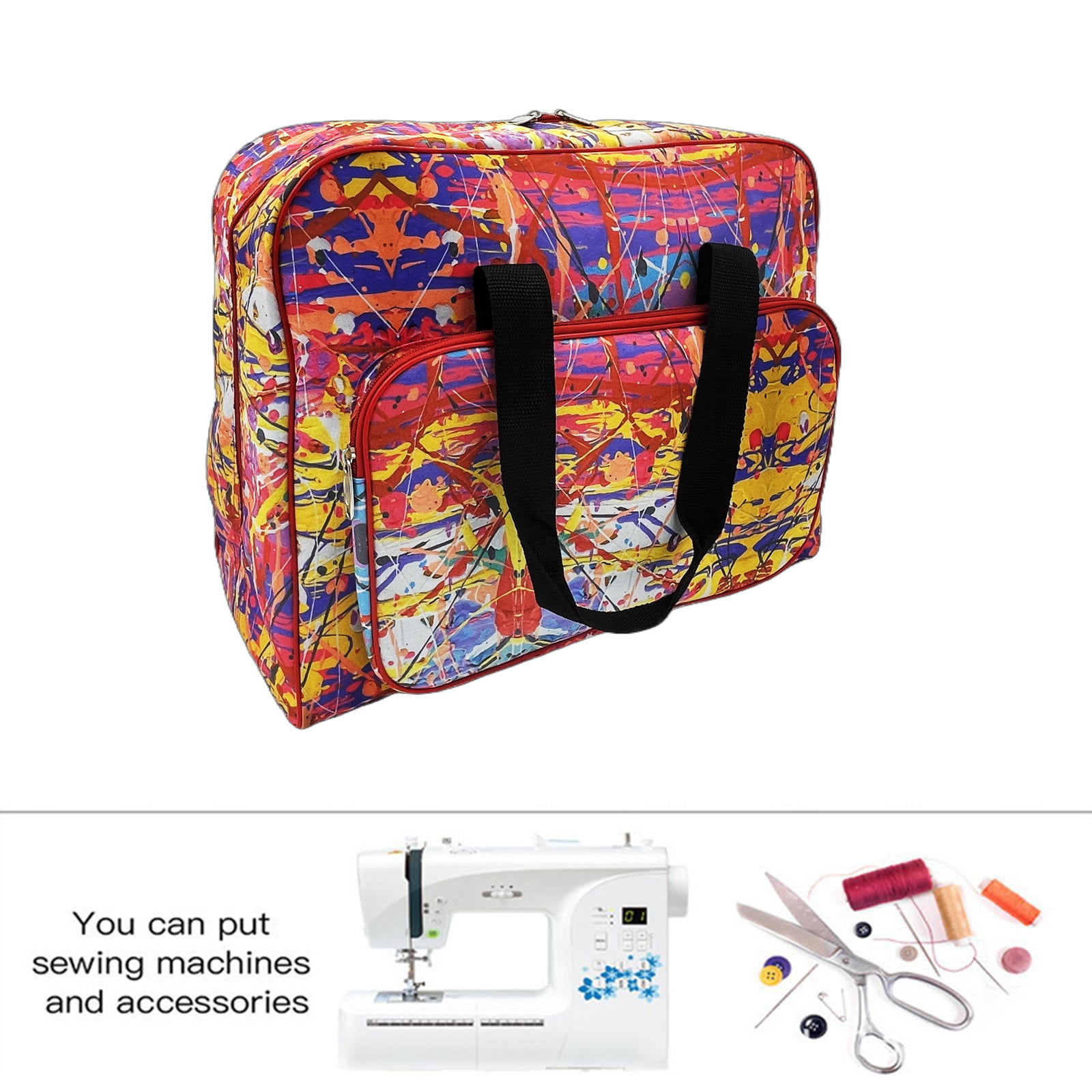 Estuche de transporte para máq - Travel Accessories Organizer Bag reseña y precio