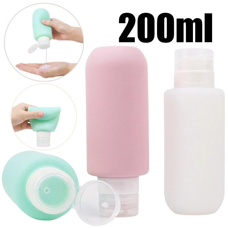 Botella de silicona de 200ml,  - Travel Accessories Wholesale reseña y precio