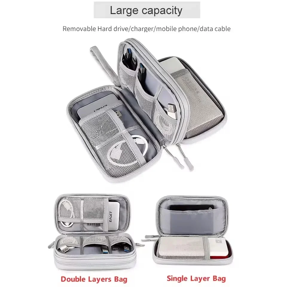 Bolsa de Viaje para Cables, Es - Travel Accessories Organizer Bag reseña y precio