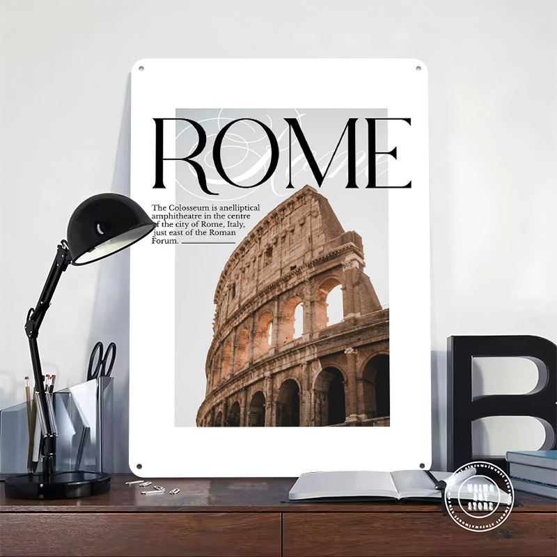Póster de Viaje del Coliseo de - Travel Accessories Rome reseña y precio