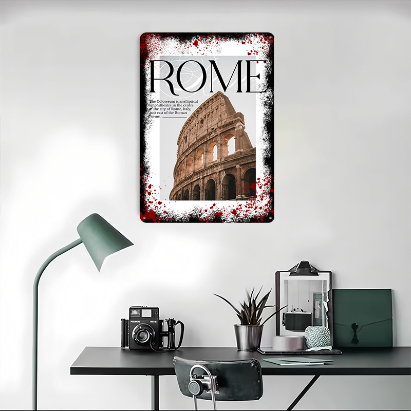 Póster de Viaje del Coliseo de - Travel Accessories Rome reseña y precio