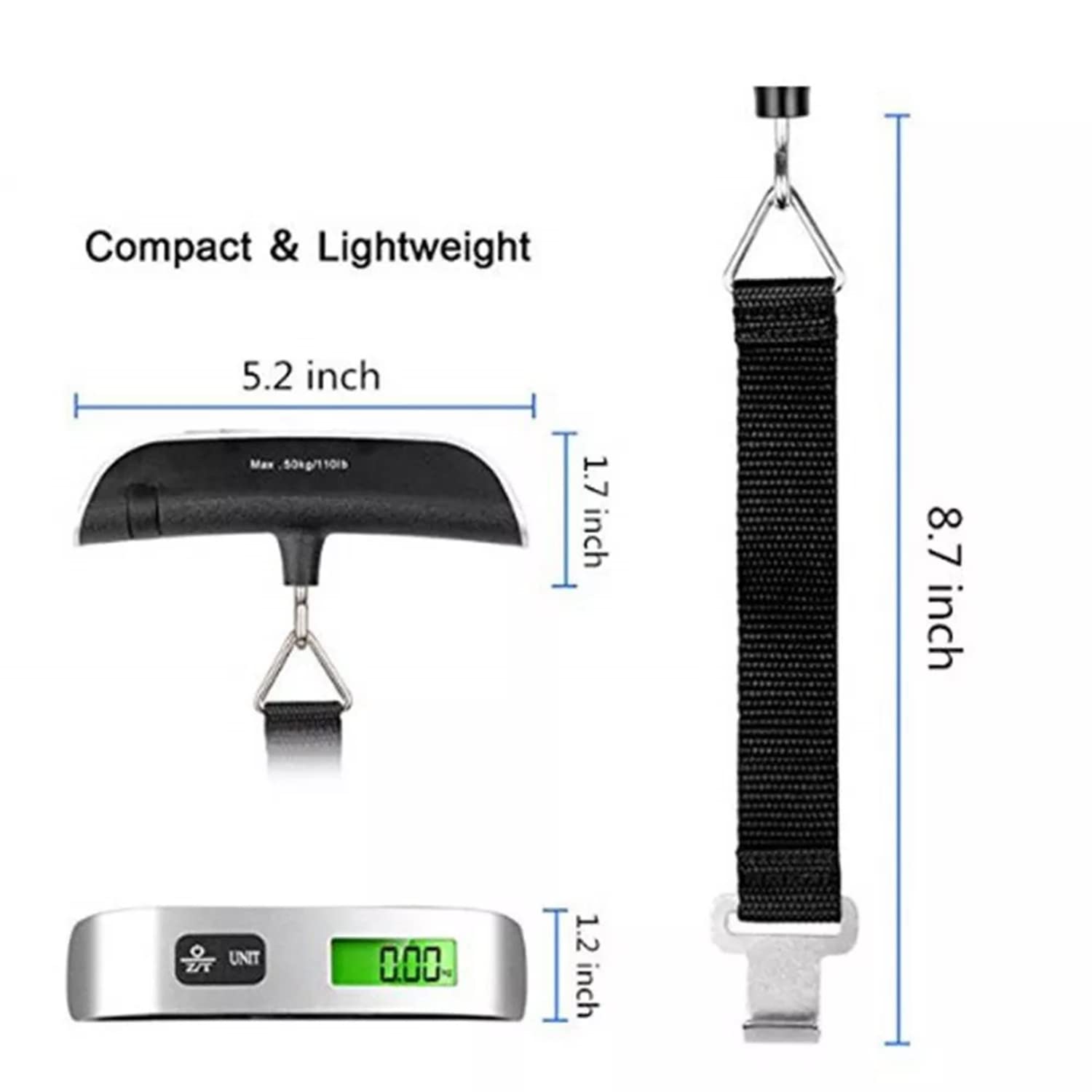 Escala de equipaje, báscula de - Luggage Scale Hanging reseña y precio