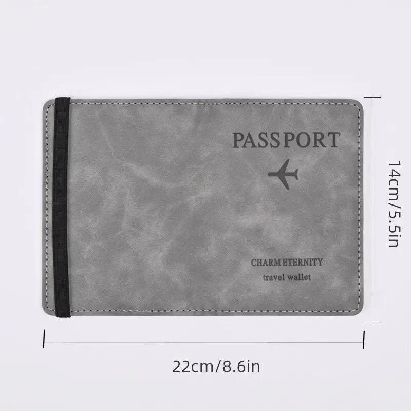Cartera de cuero PU para hombr - Travel Accessories Wallet reseña y precio