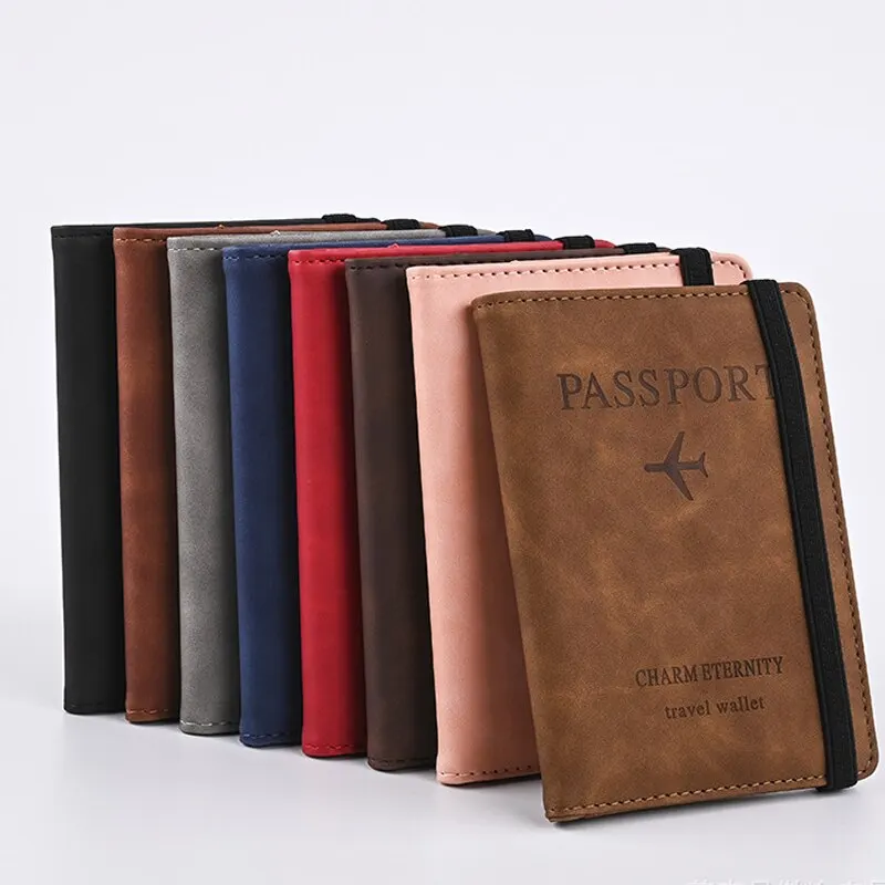 Cartera de cuero PU para hombr - Travel Accessories Wallet reseña y precio